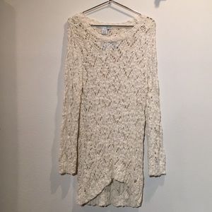 Knitted oversized sweater